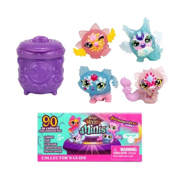 Magic Mixies Minis: S1 paket med 4