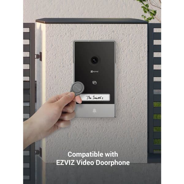 RFID-märken - EZVIZ - CPU-behörighetskort - Pack 4 - HP7-videotelefon eller DLS01-lås
