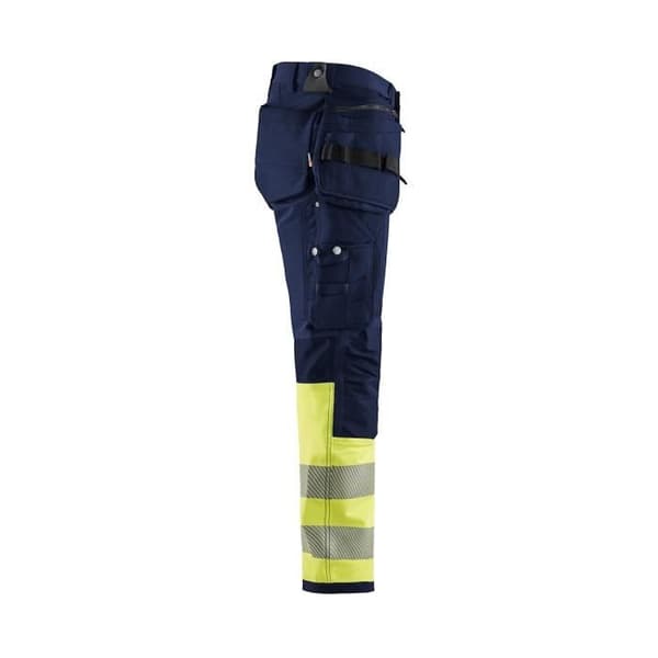 Blaklader 4D stretch arbetsbyxor med hög synlighet