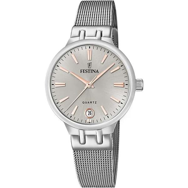 Klocka - Silverstål - Festina - F20712/1