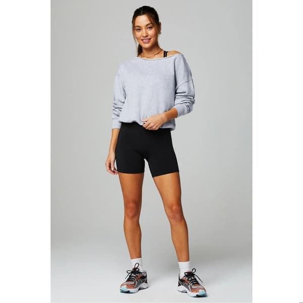 Off shoulder sweatshirt dam Fabletics Year Round Terry