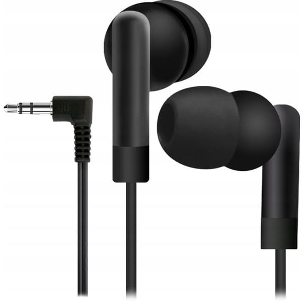 Basic Defender 210 in-ear hörlurar svarta