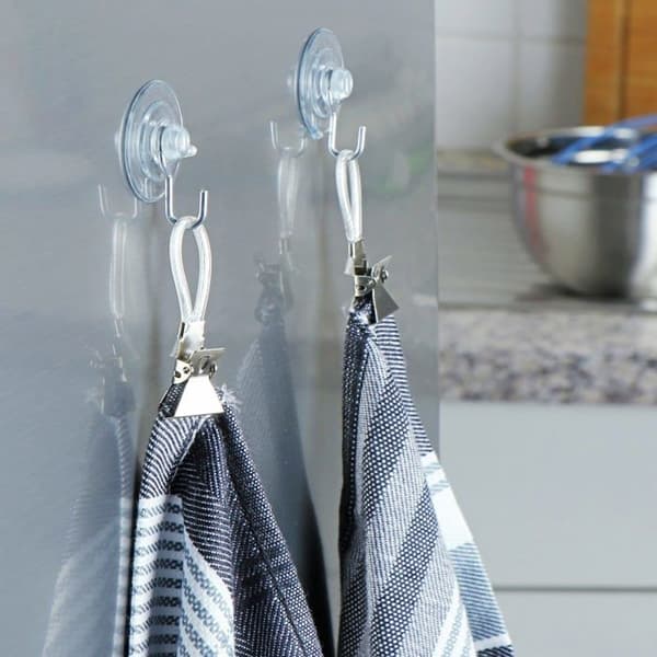 Sugkoppar - COM-FOUR - CF13984 - Transparent - Silver - 40 stycken