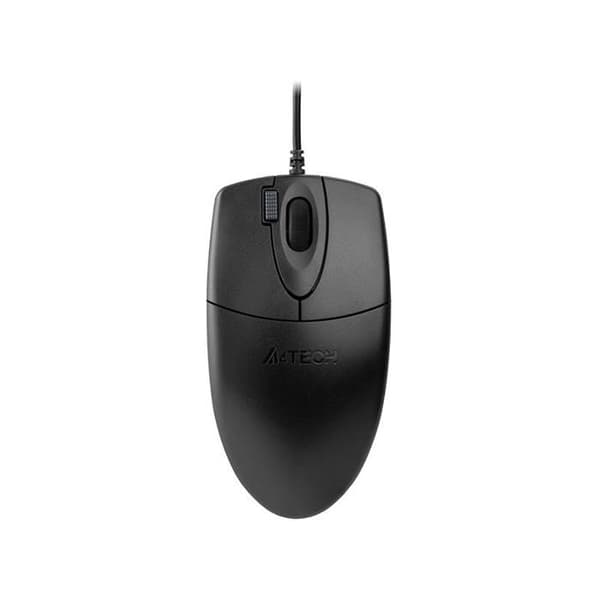 Mus - A4TECH - OP-620D - Ambidextrous - Optisk - 800 DPI - USB