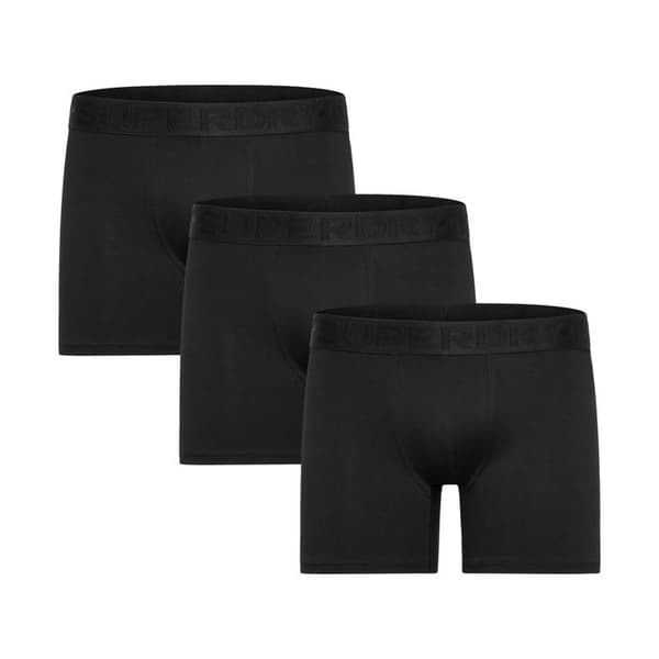 Boxer Superdry Triple Pack - Svart/Svart