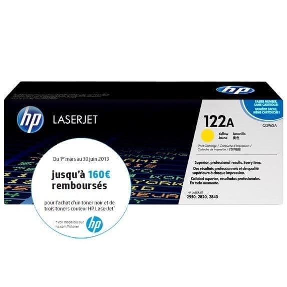 HP LasertJet 122A Toner - Gul (Q3962A)