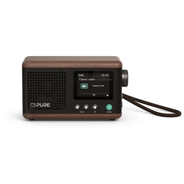 Radio DAB - PURE - Classic Mini - Kaffeeblå - Elegant design - Kompakt