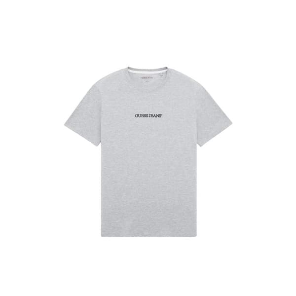 T-shirt slim logotyp broderad Guess