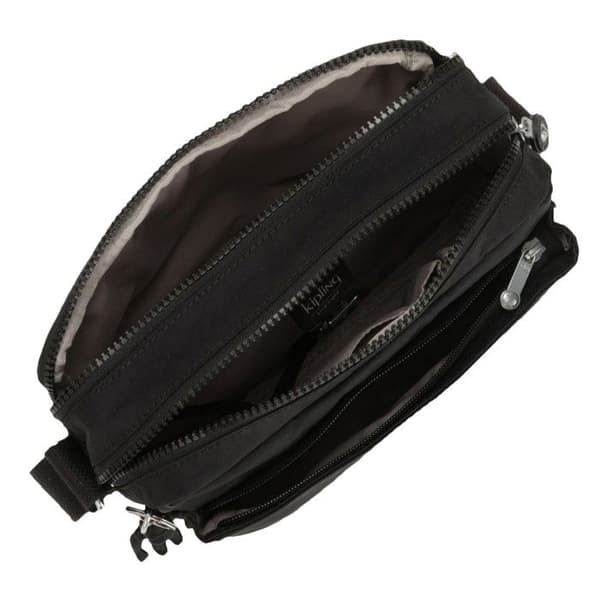 Crossbody axelväska - kipling - Basic Abanu Crossbody M - Svart - 100% polyamid - 245 g
