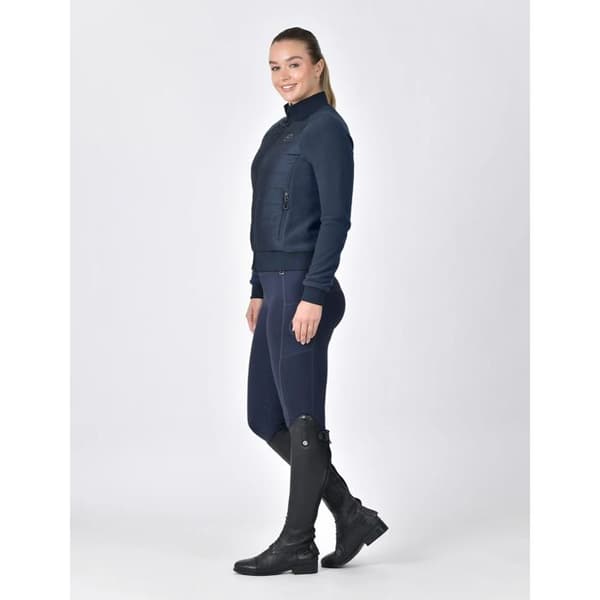 Dublin Hybrid dam ridjacka med full zip