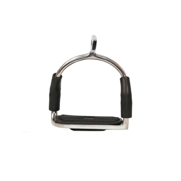 Böjda flexibla stigbyglar Edix Saddles RVS