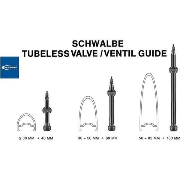 Slanglös ventil - SCHWALBE - 40mm
