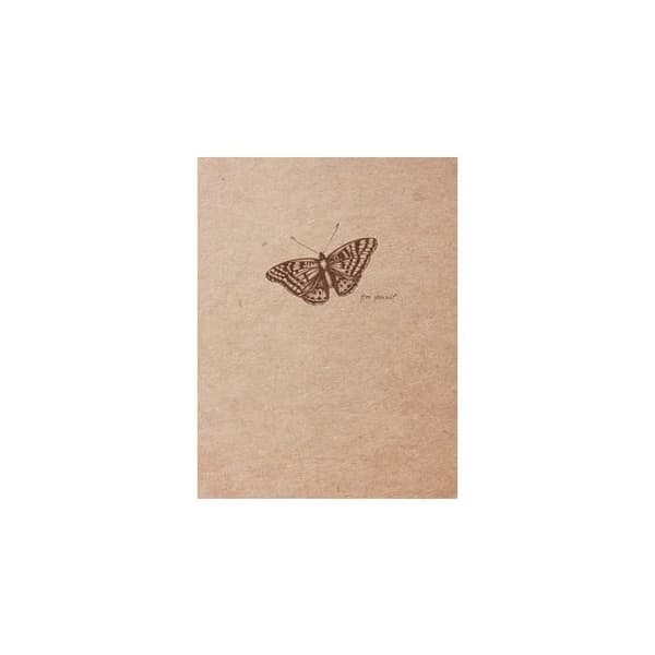 Flying Spirit Stitched Notebook A6 Ivory100p Kraft