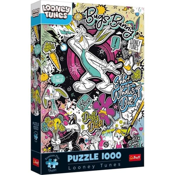 Pussel 1000 bitar Premium Plus: Looney Tunes