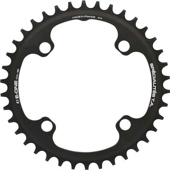 Platta VTT - TA - E One - Mono - 40 Tänder - Svart - 4 Grenar