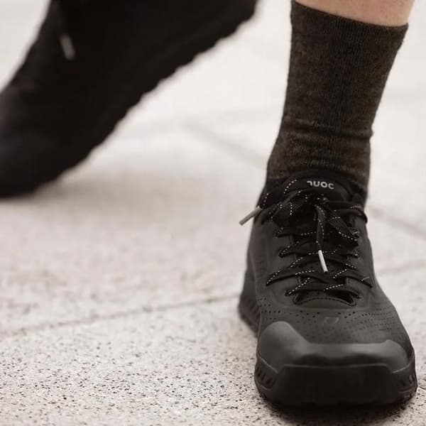Chaussettes Quoc Merino Tech Wool - kolgrå