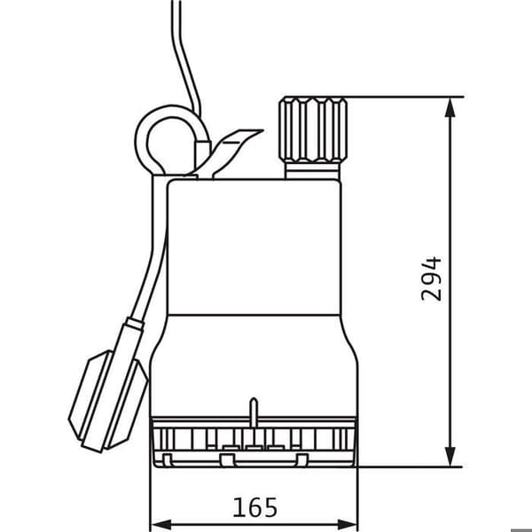 Lyftpump - Wilo - TM 32/7 - Grön