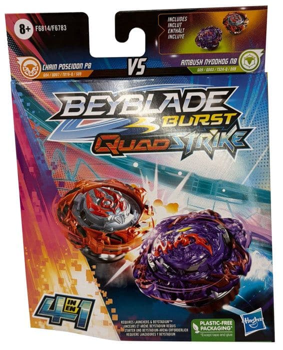 Beyblade BEY QS Dubbelpaket