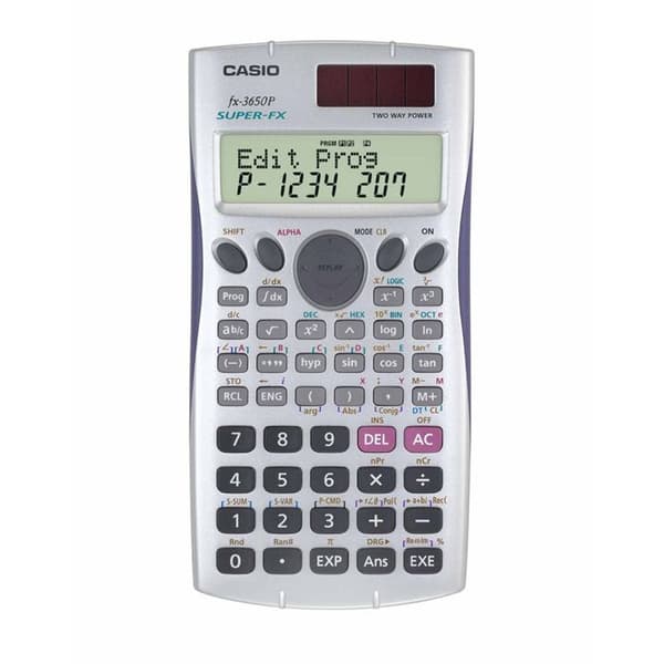 Casio miniräknare FX3650P