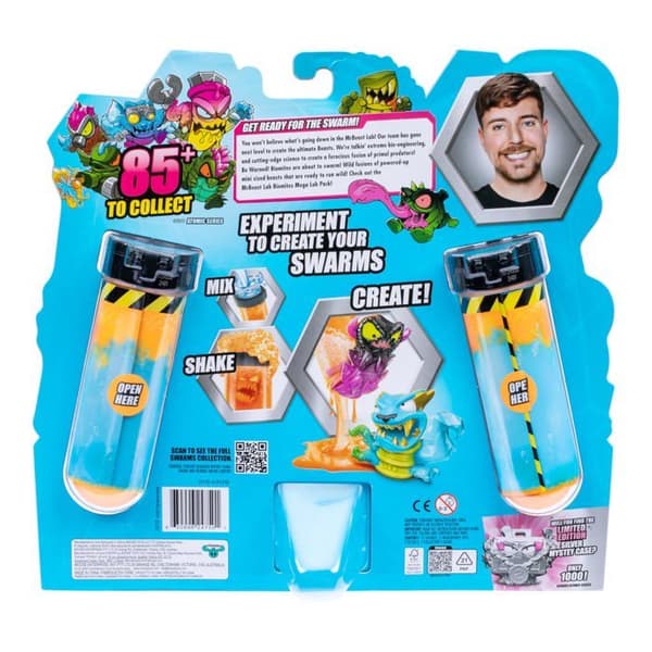 Samling av mini skapelser - MRBEAST LAB - Mega lab Atomic Swarms - 85 samlarobjekt