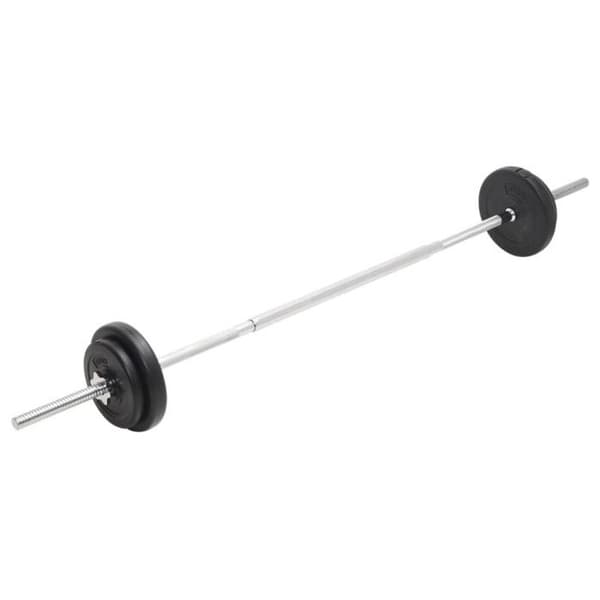vidaXL Hantel och Bar Set 30 kg 93588