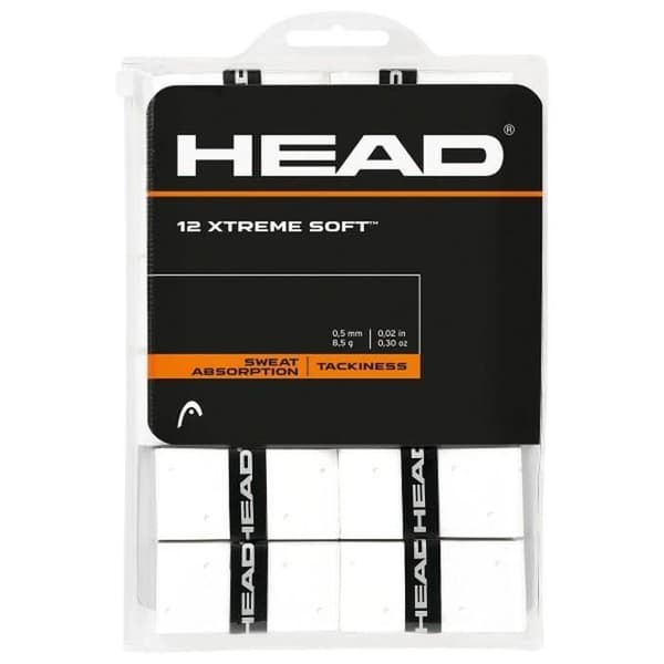 Surgrips - Head - Extreme Soft - Vit - Klibbig känsla - Stark svettabsorbering