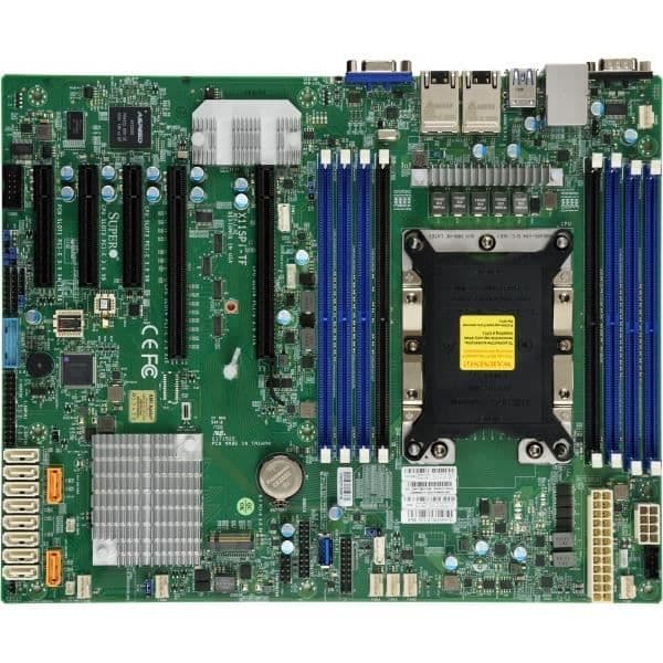 Moderkort Server - SUPERMICRO - X11SPI-TF - ATX - DDR4-SDRAM - Socket LGA1151