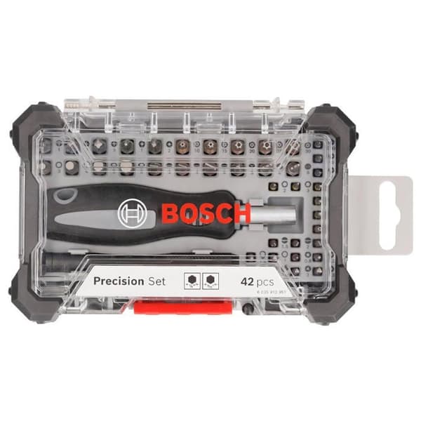 Coffert med skruvbits BOSCH 42 delar