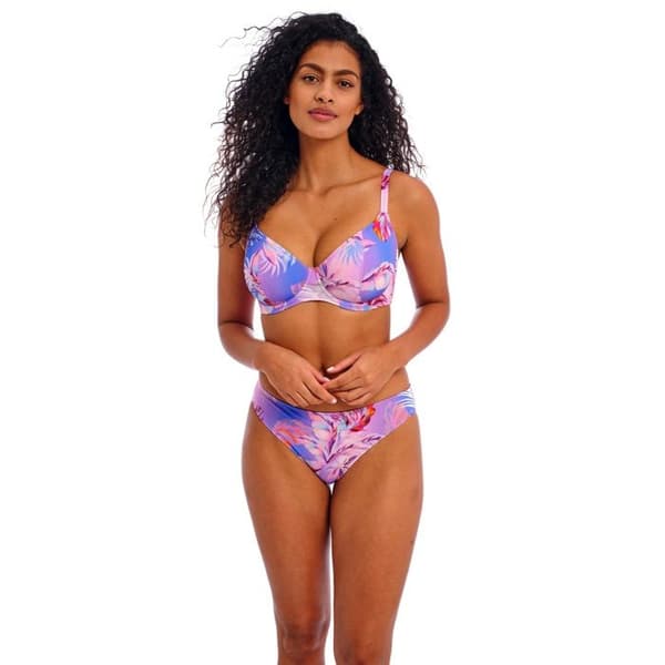 Bikinitopp dam Freya Miami sunset