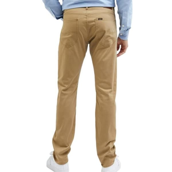 Beige Slim Fit Byxor Herr Lee Elbus