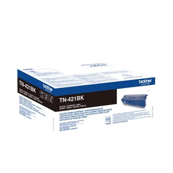 BROTHER Toner svart TN421BK