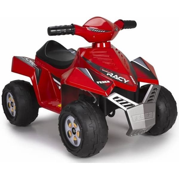 Feber Quad elektrisk leksak Racy 6V Röd