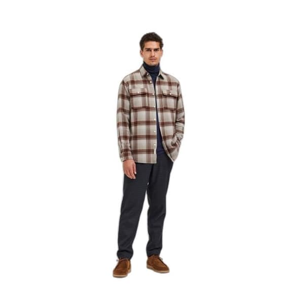 Selected Regscot Shirt - havregryn - M