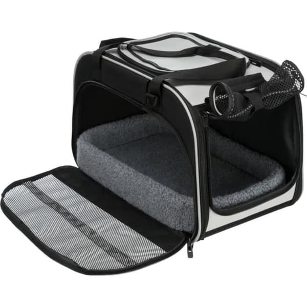 TRIx IE Pet Carrier svart och grå