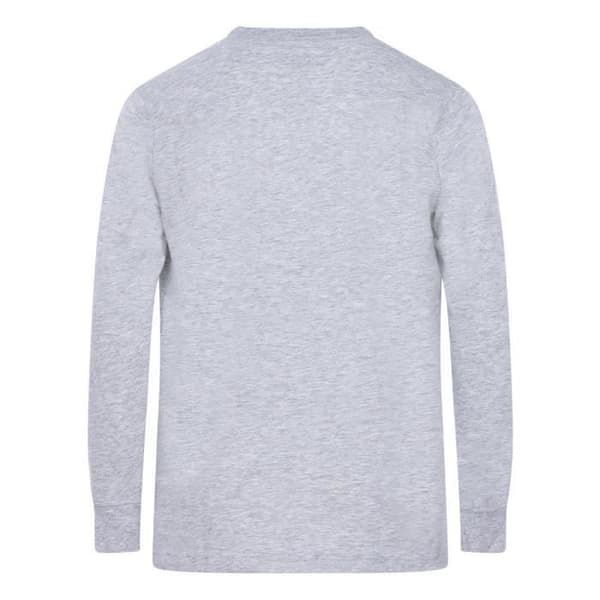 Rak t-shirt i ljung bomull
