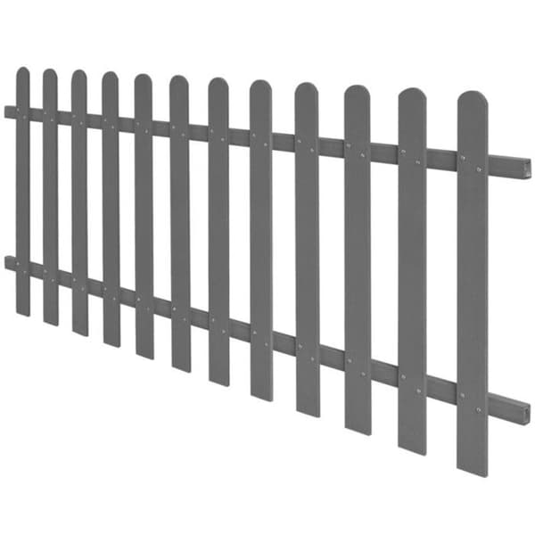 vidaXL WPC Stolpstaket 200x80 cm 42819