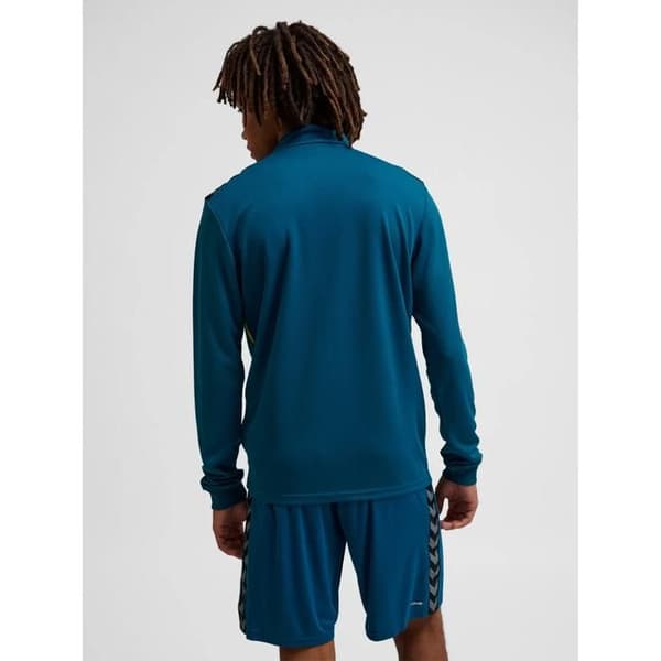 Hummel Authentic träningsjacka - blå korall/svavel vår