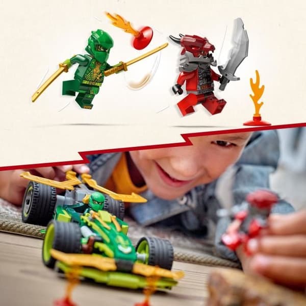LEGO NINJAGO 71828 Lloyd's Pull-Back Race Car - Byggleksak