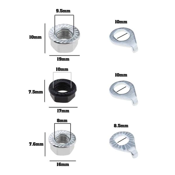 Hjulsbolt - hjulmuttern - hjulpinn Ototec - 709-SP