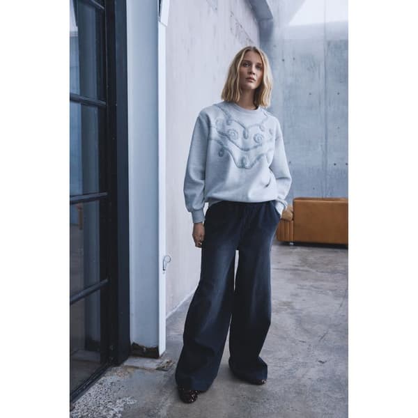 Damsbyxor Pulz Jeans Raven