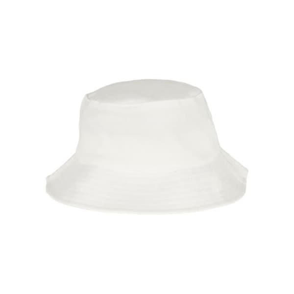 Bob barn Urban Classics Flexfit i vit bomullstwill - one size