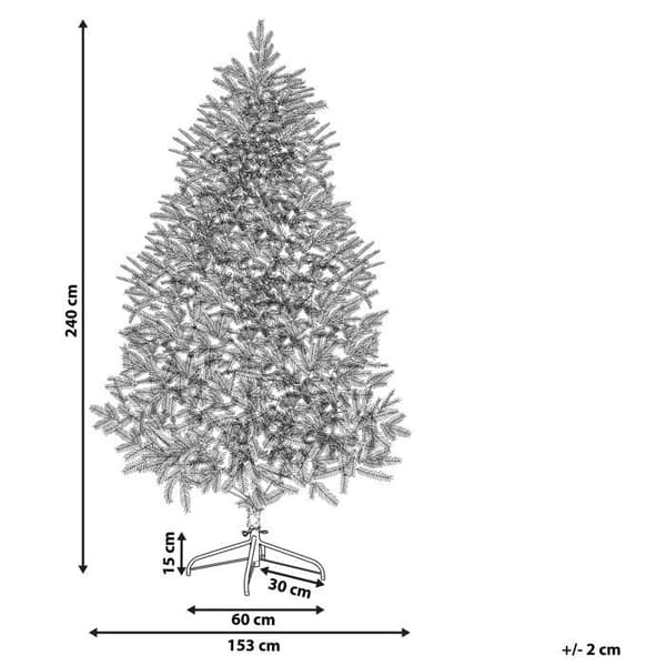 Grön julgran 240 cm HUXLEY