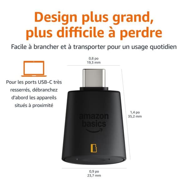Extern minneskortläsare Basic - LSREADER24 - Micro SD USB C 3.0 kortläsare
