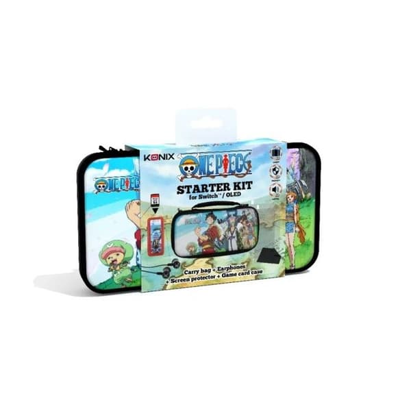 Paket med speltillbehör Startkit Nintendo Switch, Switch Lite och Switch OLED - Konix