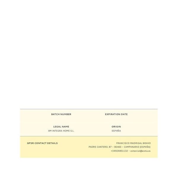 Napp Antitache Randig Beige 140cm X 25m Exma