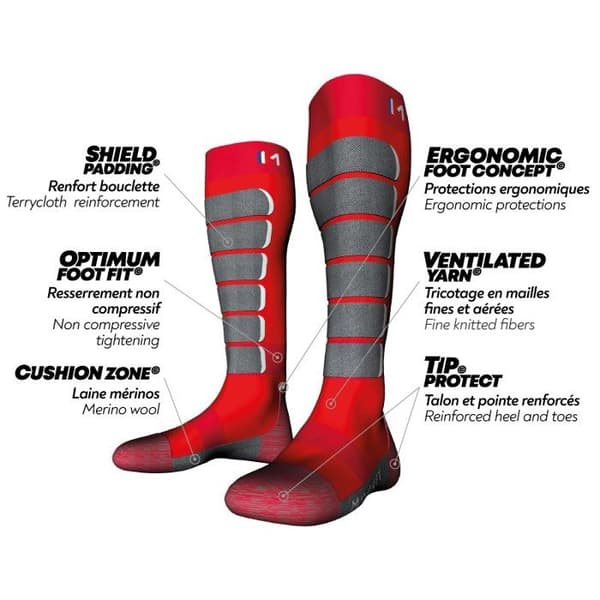 Chaussette Monnet barn Snow Park