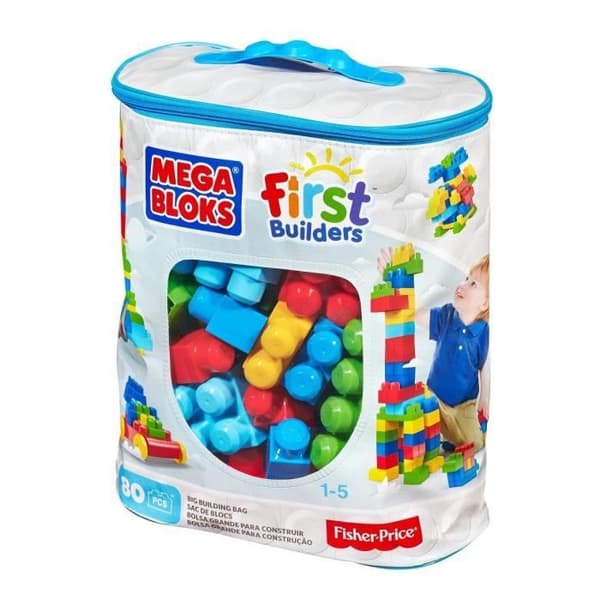 MEGA BLOKS First Builders - Klassisk väska - 80 block