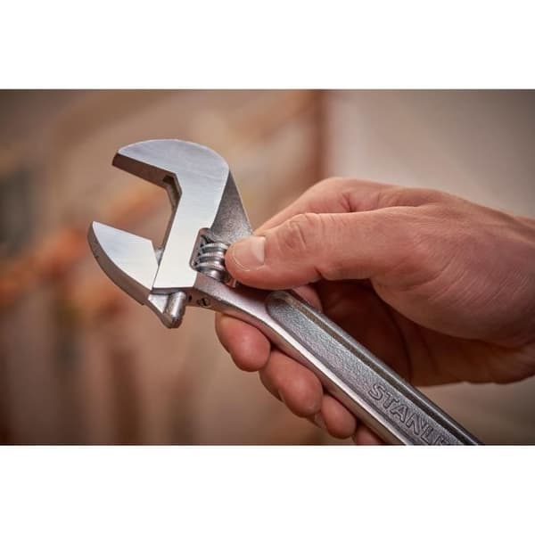 STANLEY Kromvanadin skiftnyckel 200mm