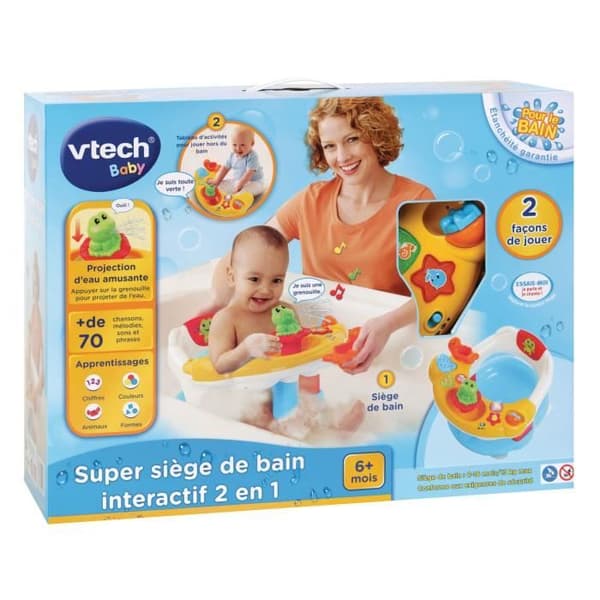 VTECH BABY - Badleksak - 2 i 1 interaktiv superbadsits