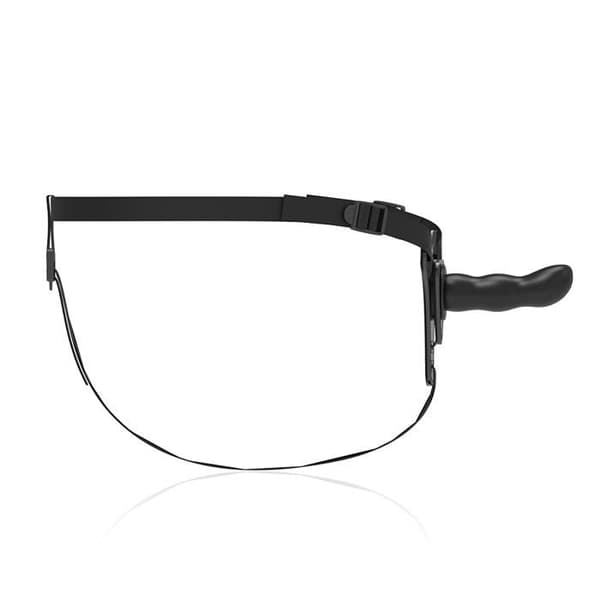 Harnes - FETISH - UNDERDÅNIG - Silikon - 16 cm - Svart